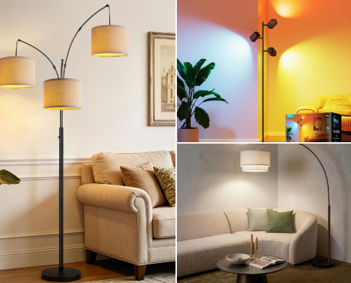 15 Best Corner Floor Lamps for Living Room